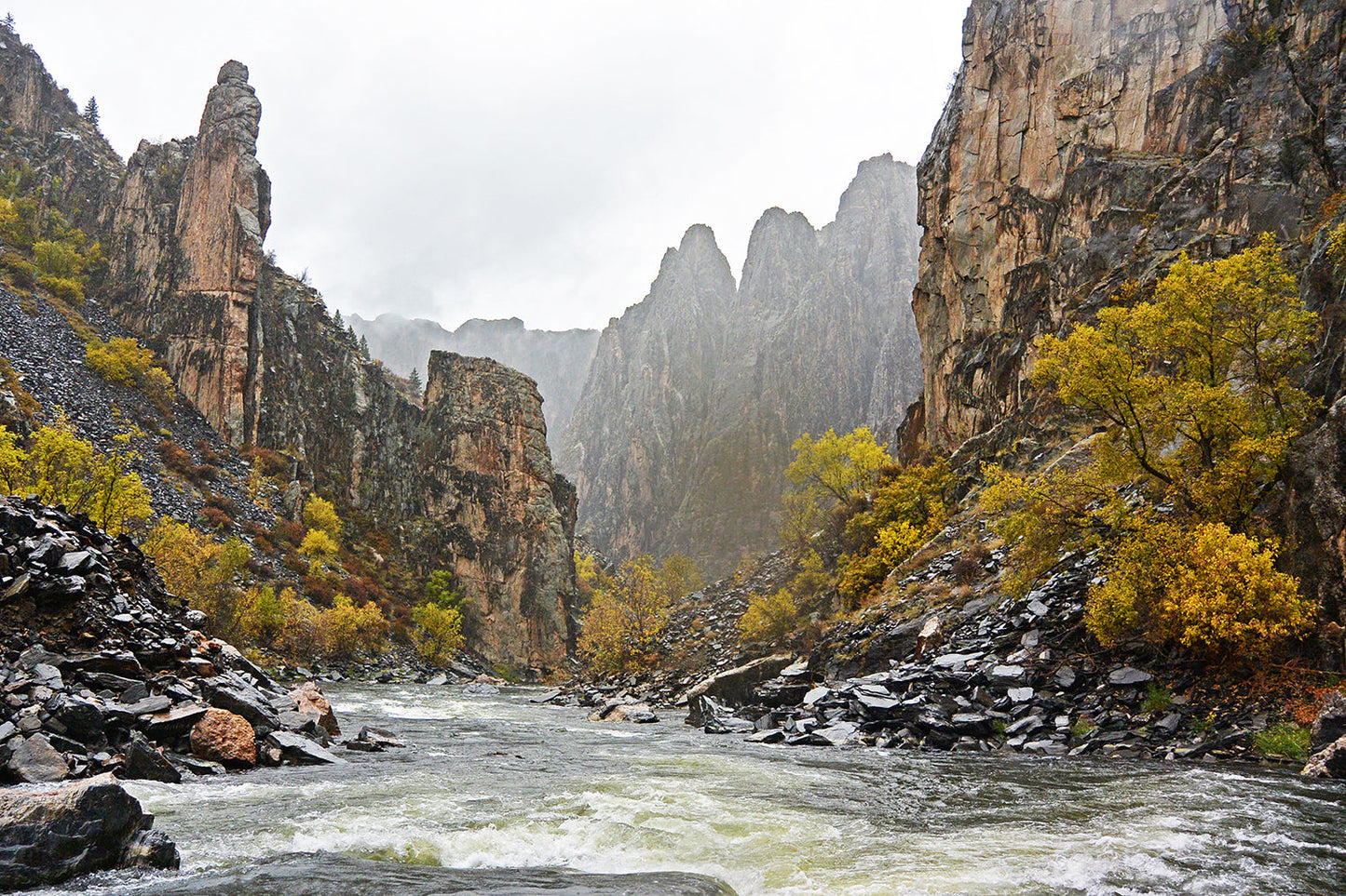 Mist in the Canyon Photography Print